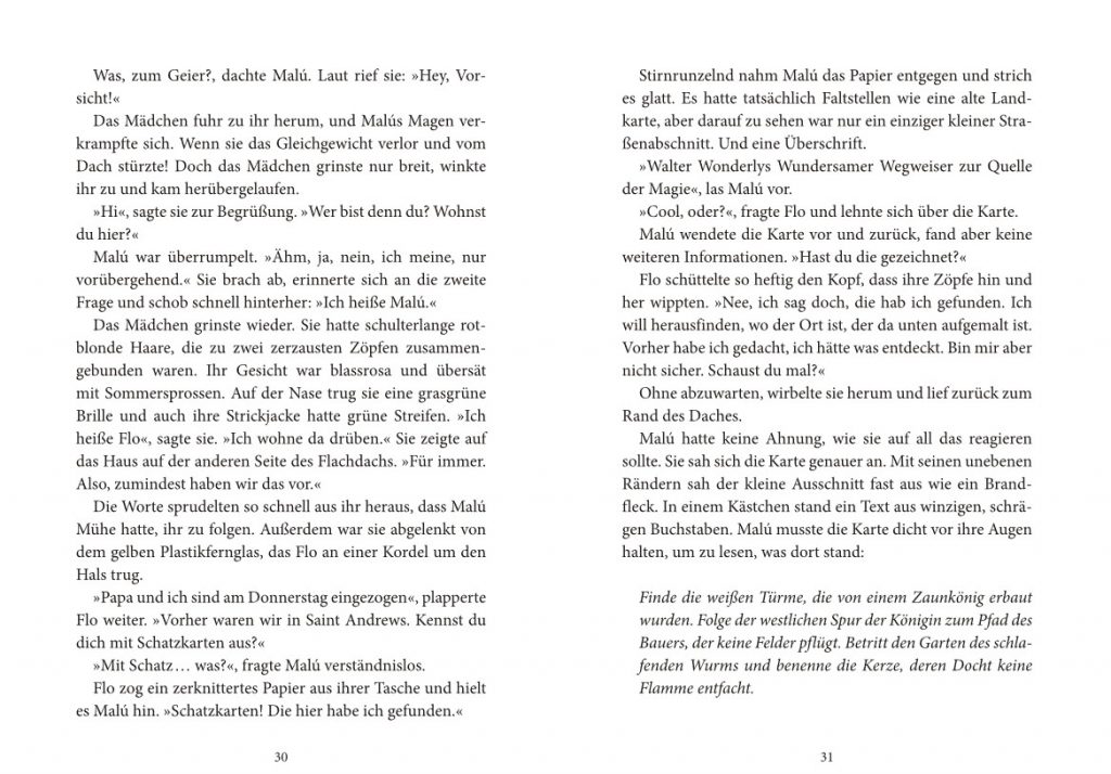 Die Reise zum Mittelpunkt der Magie - Schatzsuche in London - Text