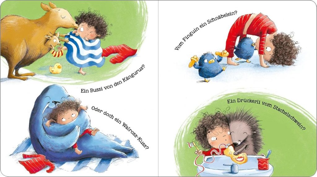Die weltbeste Umarmung - Zuneigung von Kind und Kuscheltieren
