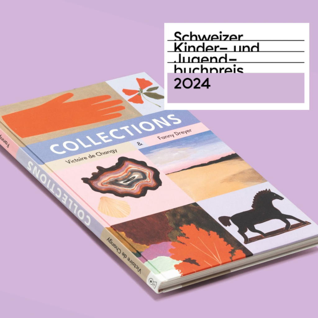 Schweizer Kinder- und Jugendbuchpreis 2024 mit liegendem Buch
