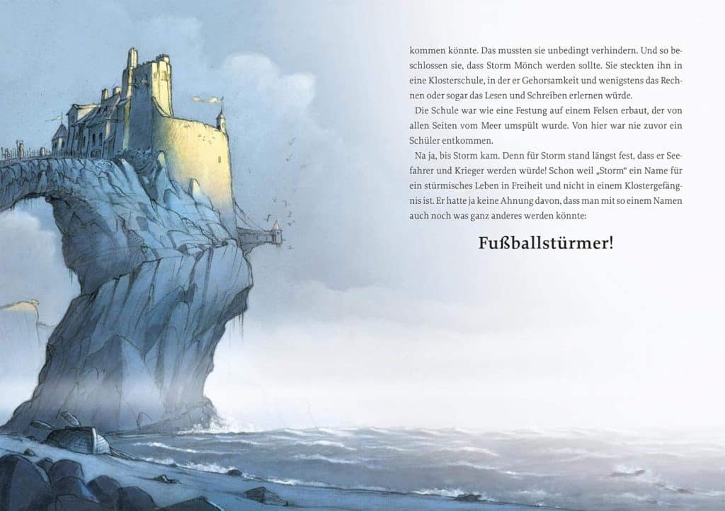Storm oder die Erfindung des Fußballs - Kloster auf den Felsen