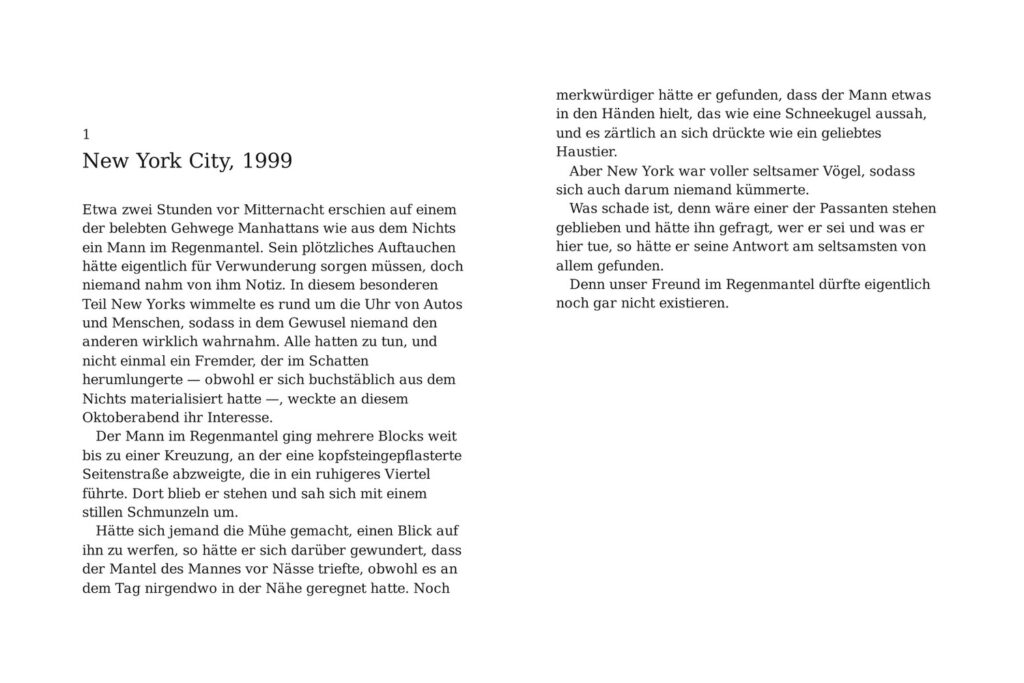 Adam und die Jagd nach der zerbrochenen Zeit - Zwei Stunden vor Mitternacht - Text