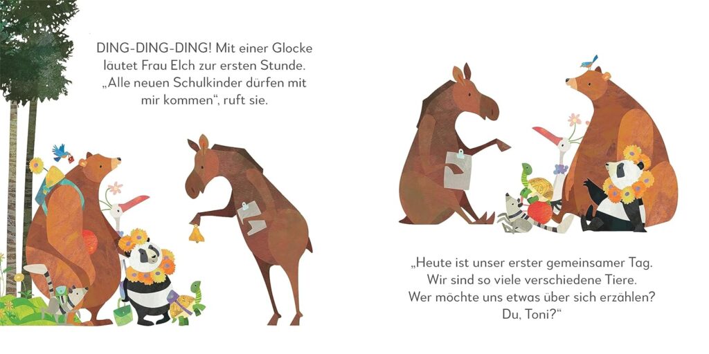 Toni & Lou - Der erste Tag in der Waldschule - Die erste Stunde beginnt und alle stellen sich vor