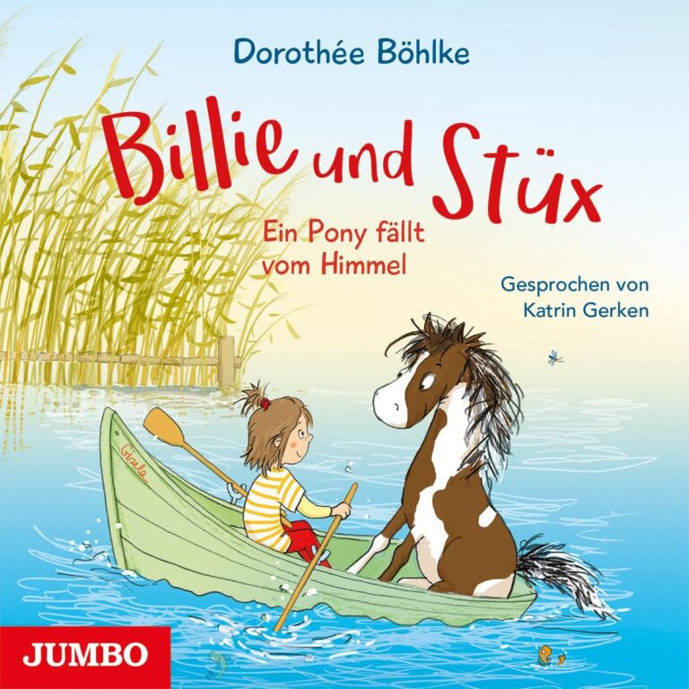 Hörspielcover: Billie und Stüx – Ein Pony fällt vom Himmel