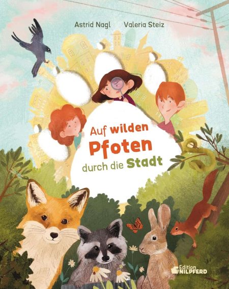 Buchcover: Auf wilden Pfoten durch die Stadt