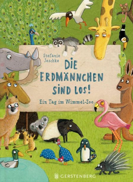 Buchcover: Die Erdmännchen sind los! Ein Tag im Wimmel-Zoo
