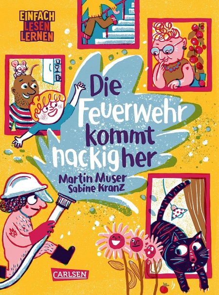 Buchcover: Die Feuerwehr kommt nackig her