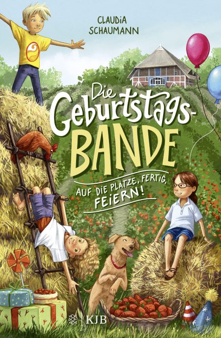 Buchcover: Die Geburtstagsbande - Auf die Plätze, fertig, feiern!