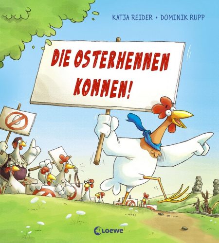 Buchcover: Die Osterhennen kommen!