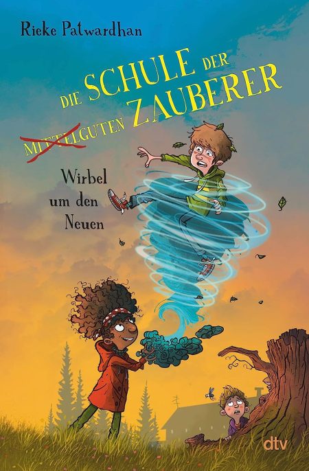 Buchcover: Die Schule der mittelguten Zauberer - Wirbel um den Neuen