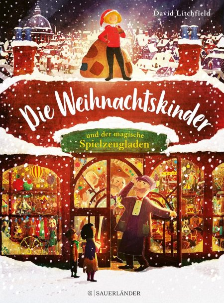 Buchcover - Die Weihnachtskinder und der magische Spielzeugladen