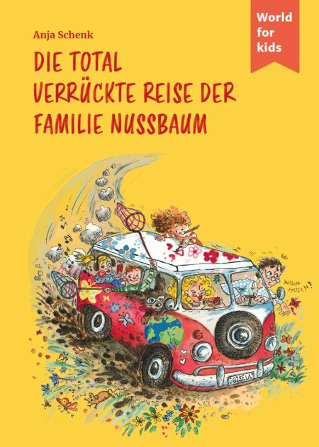 Buchcover: Die total verrückte Reise der Familie Nussbaum
