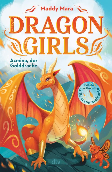 Buchcover: Dragon Girls - Azmina, der Golddrache