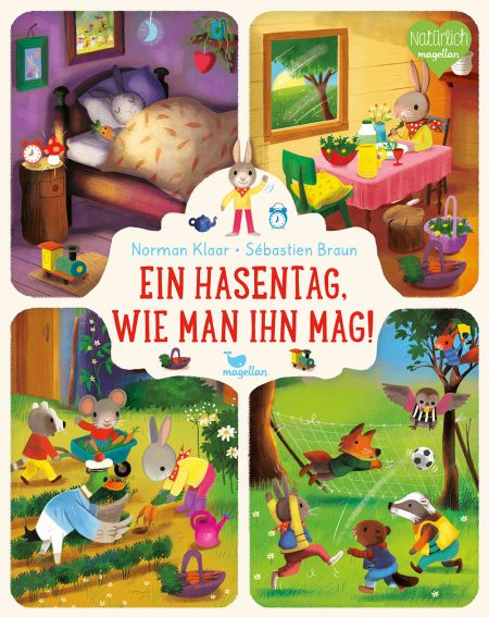 Buchcover: Ein Hasentag, wie man ihn mag!
