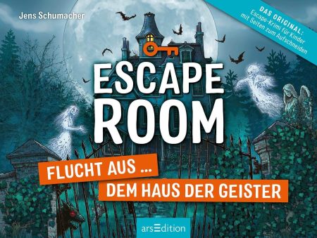 Buchcover: Escape Room – Flucht aus dem Haus der Geister