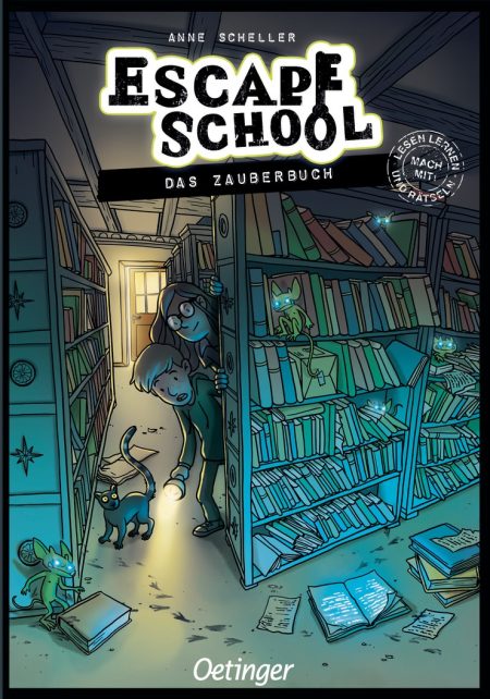 Buchcover: Escape School – Das Zauberbuch