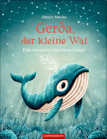 Buchcover: Gerda der kleine Wal - Eine Geschichte vom Glücklichsein