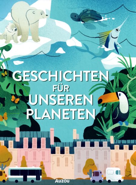 Buchcover: Geschichten für unseren Planeten
