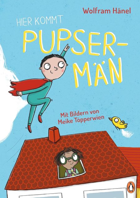 Buchcover: Hier kommt Pupsermän