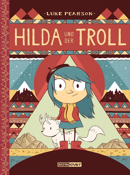 Comicbuchcover: Hilda und der Troll
