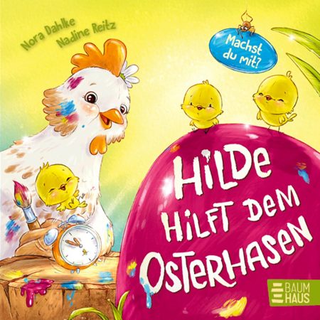 Buchcover: Hilde hilft dem Osterhasen