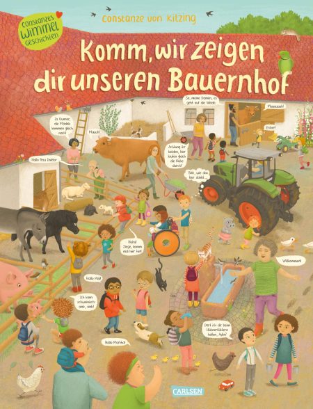 Buchcover: Komm, wir zeigen dir unseren Bauernhof