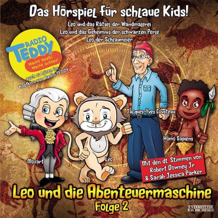 Hörspielcover: Leo und die Abenteuermaschine Folge 2