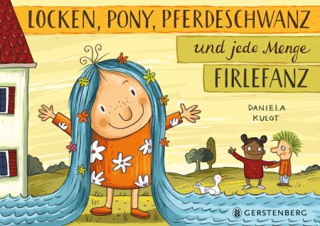 Buchcover: Locken, Pony, Pferdeschwanz und jede Menge Firlefanz