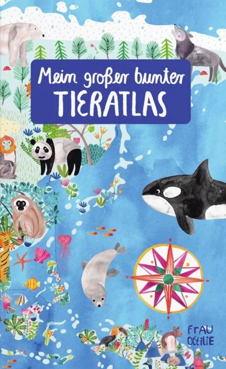 Buchcover: Mein großer bunter Tieratlas