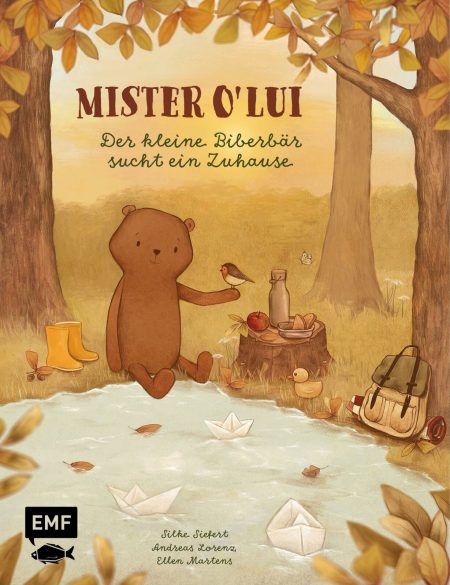 Buchcover: Mister O‘ Lui – Der kleine Biberbär sucht ein Zuhause