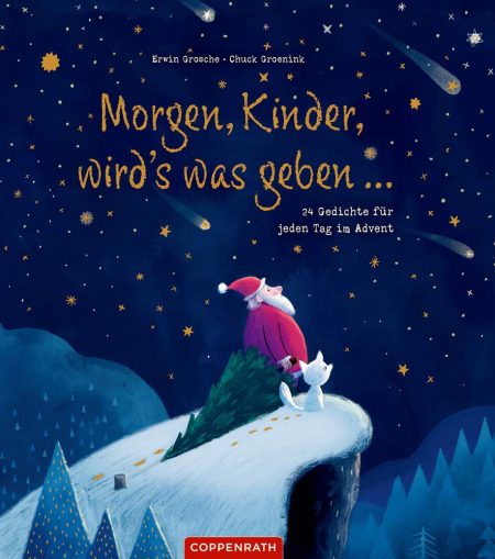 Buchcover: Morgen, Kinder, wird's was geben... - 24 Gedichte für jeden Tag im Adv