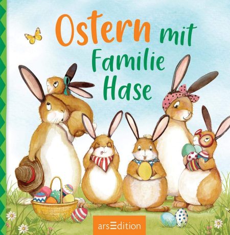 Buchcover: Ostern mit Familie Hase