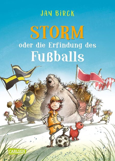 Buchcover: Storm oder die Erfindung des Fußballs