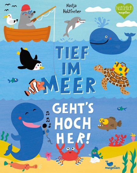 Buchcover: Tief im Meer geht's hoch her!