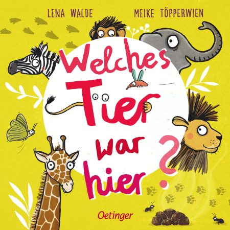 Buchcover: Welches Tier war hier?