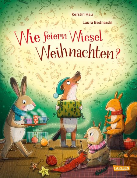 Buchcover: Wie feiern Wiesel Weihnachten?