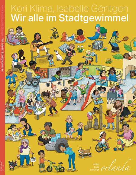 Wimmelbuchcover: Wir alle im Stadtgewimmel