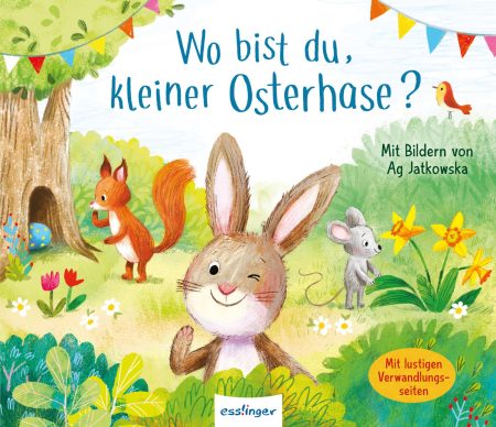 Buchcover: Wo bist du, kleiner Osterhase?