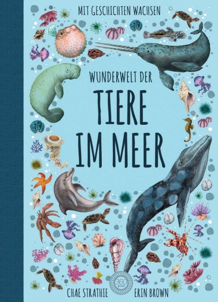 Buchcover: Wunderwelt der Tiere im Meer